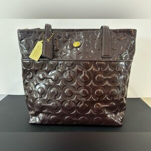 Coach zipper handbag, brand new